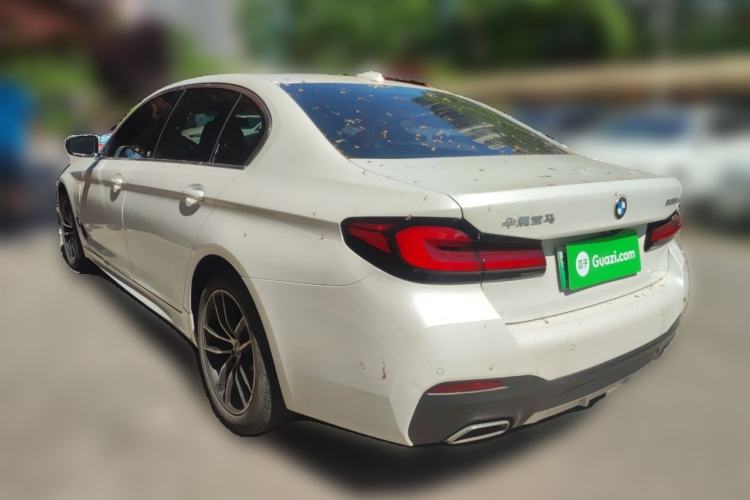 Used BMW 5 Series New Energy 2021 Restyled 535Le Pioneer Edition M Sport Package Rear Left 45 Deg