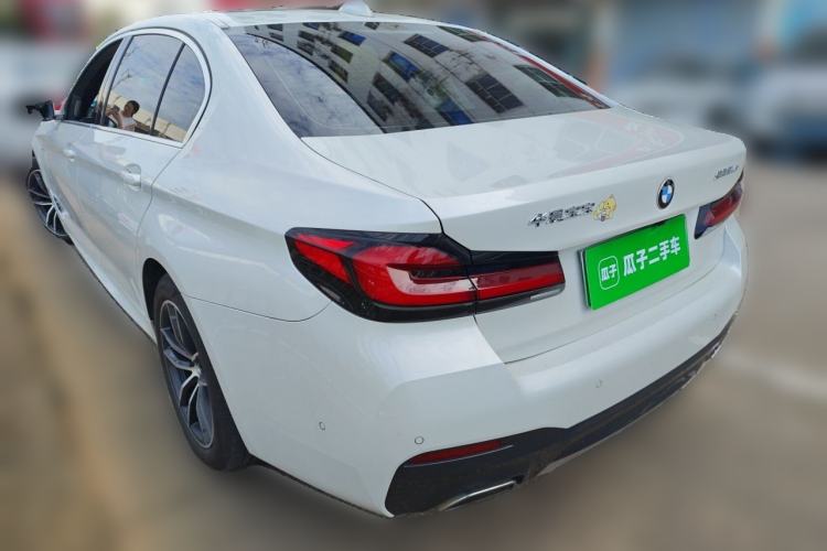 Used BMW 5 Series New Energy 2021 Restyled 535Le Pioneer Edition M Sport Package Rear Left 45 Deg