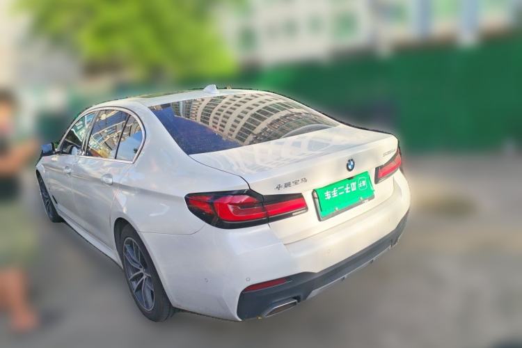 Used BMW 5 Series New Energy 2021 Restyled 535Le M Sport Package Rear Left 45 Deg
