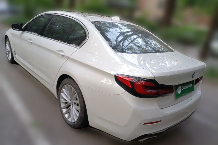 Used BMW 5 Series New Energy 2021 Updated 535Le Luxury Package Rear Left 45 Deg