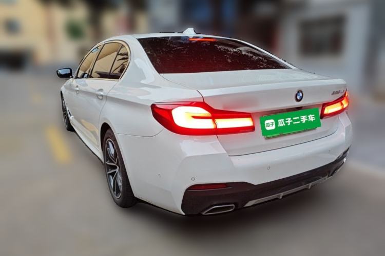 Used BMW 5 Series New Energy 2021 535Le M Sport Package Rear Left 45 Deg