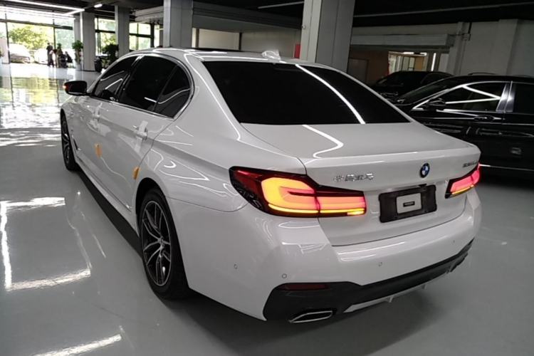 Used BMW 5 Series New Energy 2021 535Le Pioneer Edition M Sport Package Rear Left 45 Deg