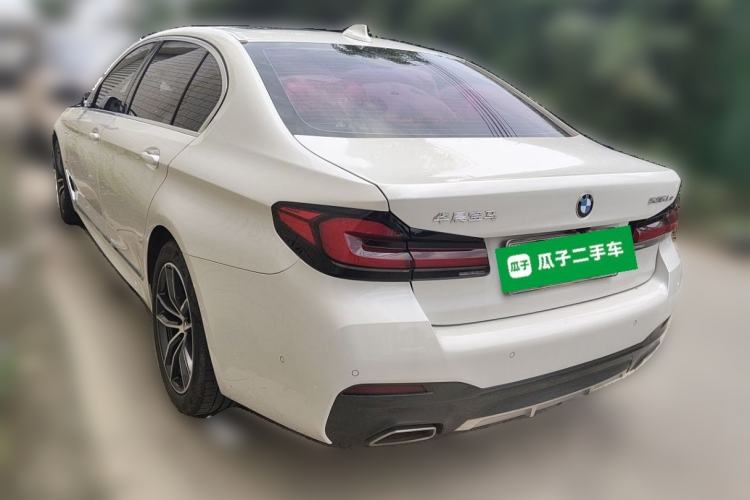 Used BMW 5 Series New Energy 2021 Restyled 535Le Pioneer Edition M Sport Package Rear Left 45 Deg