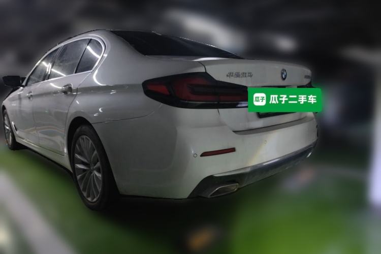 Used BMW 5 Series New Energy 2021 535Le Luxury Package Rear Left 45 Deg