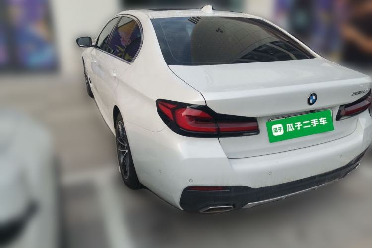 Used BMW 5 Series New Energy 2021 535Le M Sport Package Rear Left 45 Deg