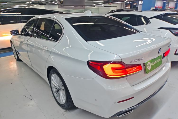 Used BMW 5 Series New Energy 2021 535Le Luxury Package Rear Left 45 Deg