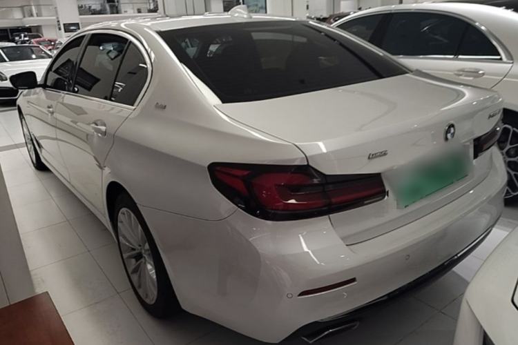 Used BMW 5 Series New Energy 2021 535Le Luxury Package Rear Left 45 Deg