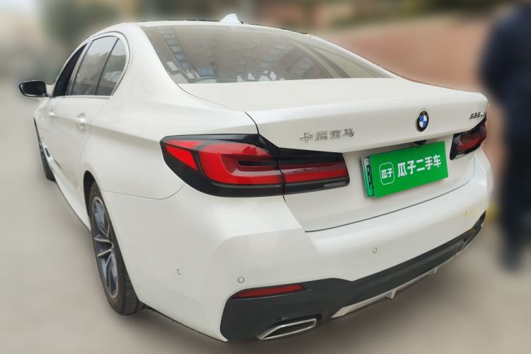 Used BMW 5 Series New Energy 2021 535Le M Sport Package Rear Left 45 Deg