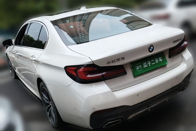 Used BMW 5 Series New Energy 2021 535Le Pioneer Edition M Sport Package Rear Left 45 Deg
