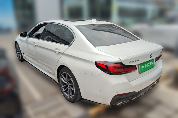 Used BMW 5 Series New Energy 2021 535Le M Sport Package Rear Left 45 Deg