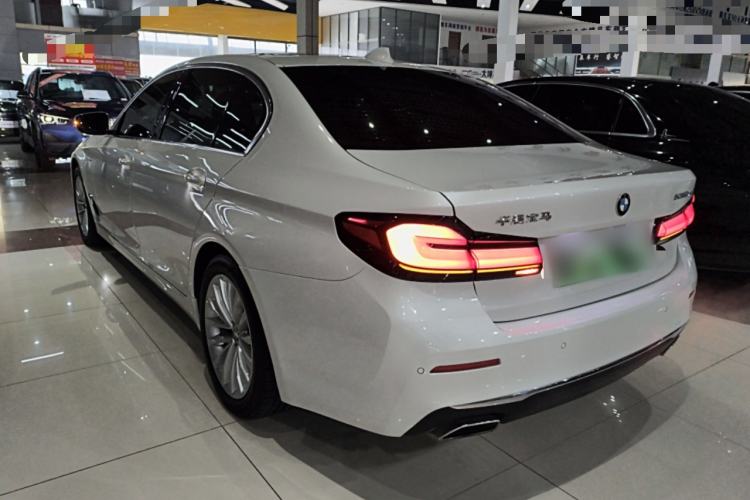 Used BMW 5 Series New Energy 2021 535Le Luxury Package Rear Left 45 Deg