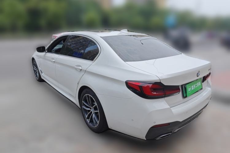 Used BMW 5 Series New Energy 2021 535Le M Sport Package Rear Left 45 Deg