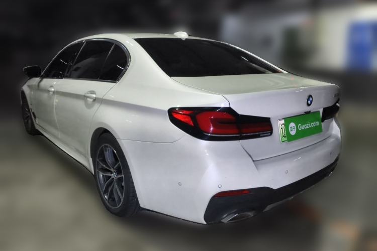 Used BMW 5 Series New Energy 2021 535Le M Sport Package Rear Left 45 Deg