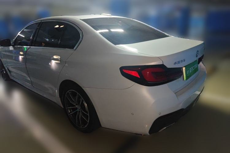 Used BMW 5 Series New Energy 2021 535Le Pioneer Edition M Sport Package Rear Left 45 Deg