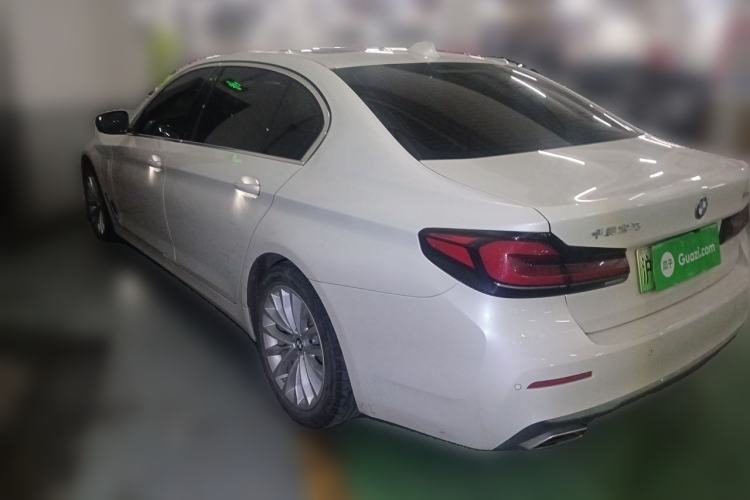 Used BMW 5 Series New Energy 2021 Updated 535Le Luxury Package Rear Left 45 Deg
