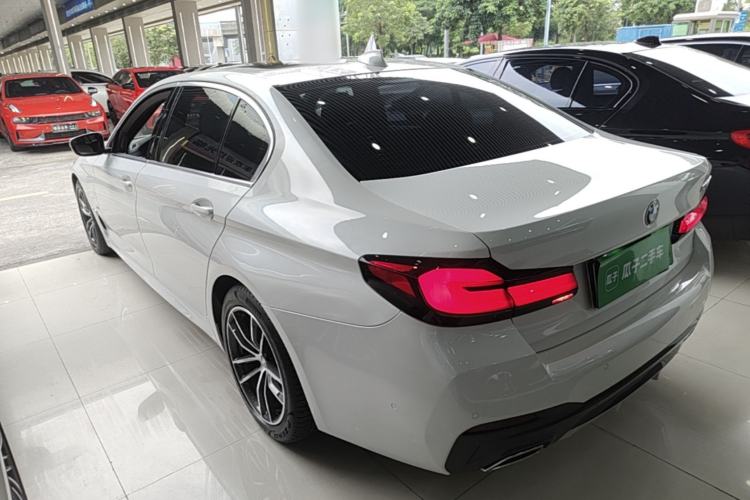 Used BMW 5 Series New Energy 2021 535Le Pioneer Edition M Sport Package Rear Left 45 Deg