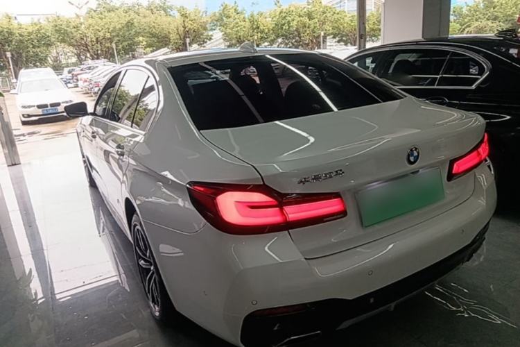 Used BMW 5 Series New Energy 2021 535Le Pioneer Edition M Sport Package Rear Left 45 Deg
