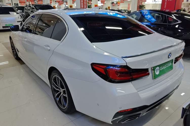 Used BMW 5 Series New Energy 2021 535Le Pioneer Edition M Sport Package Rear Left 45 Deg