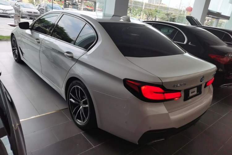 Used BMW 5 Series New Energy 2021 535Le M Sport Package Rear Left 45 Deg