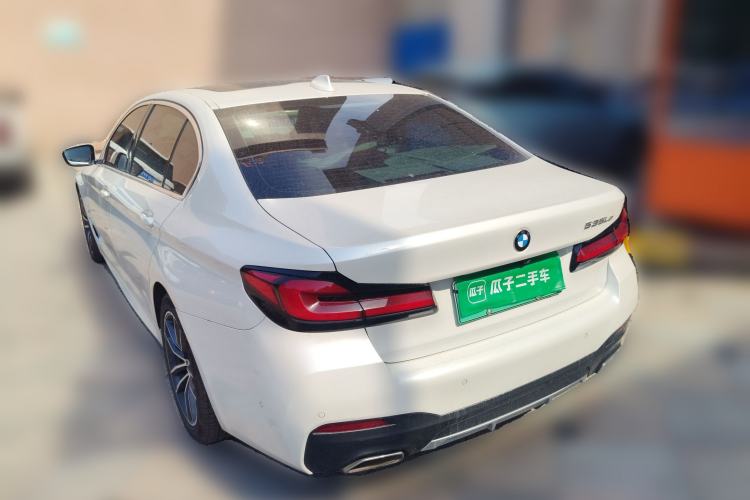 Used BMW 5 Series New Energy 2021 535Le M Sport Package Rear Left 45 Deg