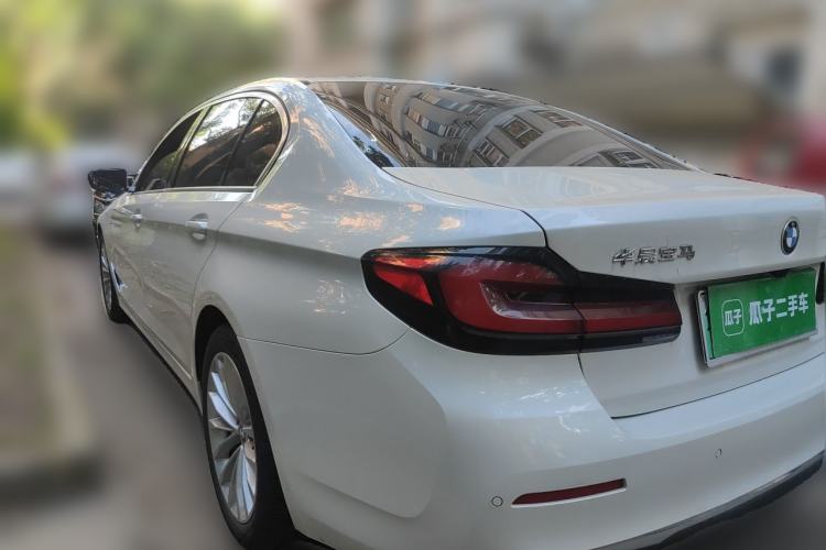 Used BMW 5 Series New Energy 2021 535Le Luxury Package Rear Left 45 Deg