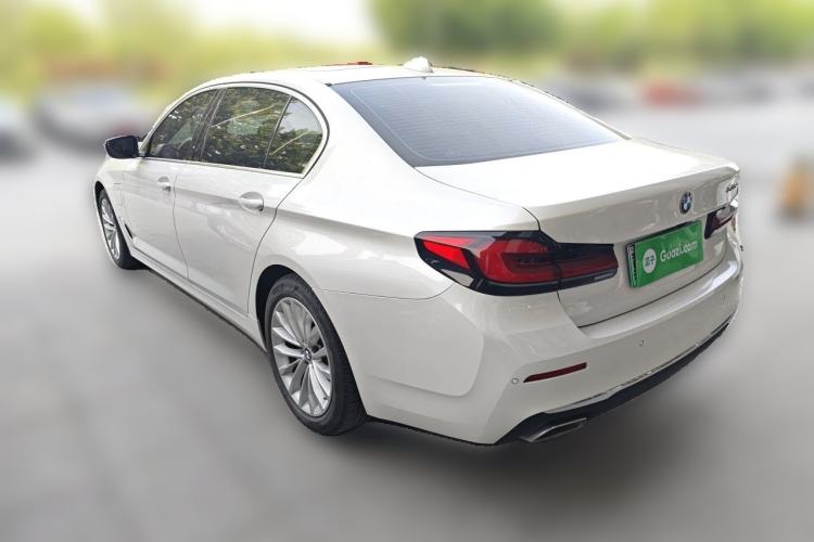 Used BMW 5 Series New Energy 2021 Updated 535Le Luxury Package Rear Left 45 Deg