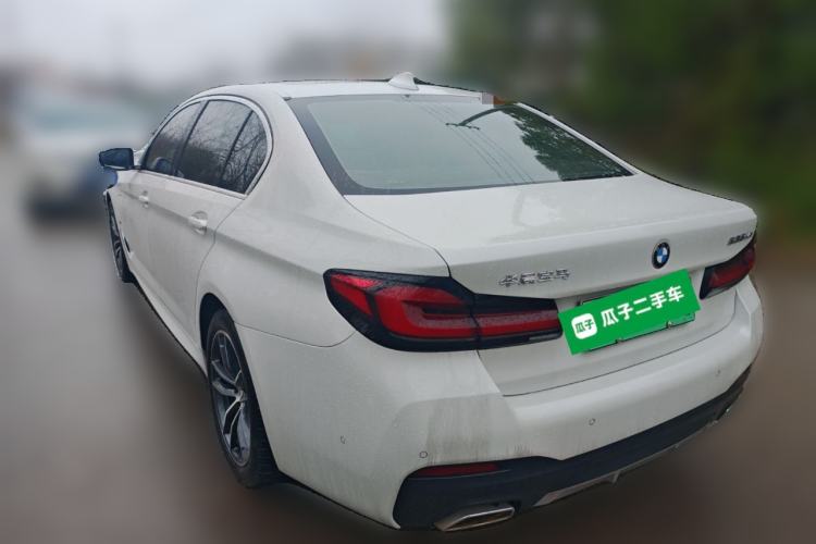 Used BMW 5 Series New Energy 2021 Restyled 535Le Pioneer Edition M Sport Package Rear Left 45 Deg