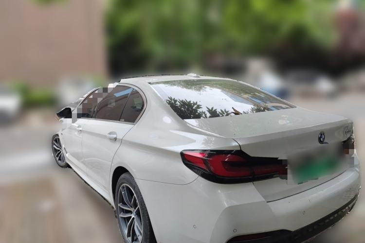 Used BMW 5 Series New Energy 2021 535Le M Sport Package Rear Left 45 Deg