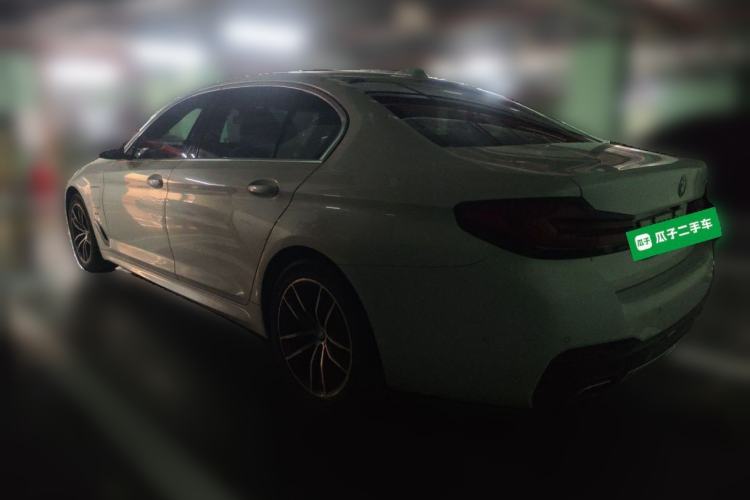 Used BMW 5 Series New Energy 2021 535Le M Sport Package Rear Left 45 Deg