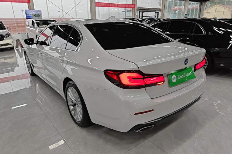 Used BMW 5 Series New Energy 2021 535Le Luxury Package Rear Left 45 Deg