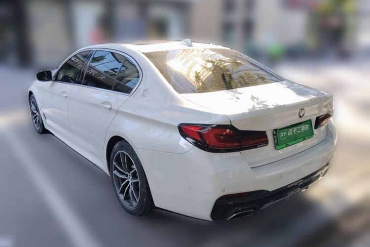Used BMW 5 Series New Energy 2021 535Le M Sport Package Rear Left 45 Deg