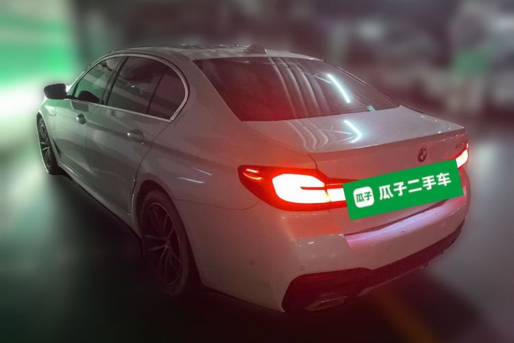 Used BMW 5 Series New Energy 2021 535Le M Sport Package Rear Left 45 Deg