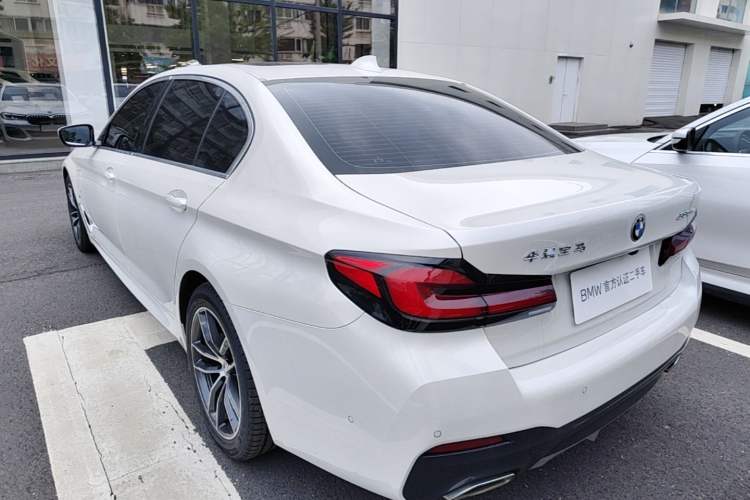 Used BMW 5 Series New Energy 2021 535Le M Sport Package Rear Left 45 Deg
