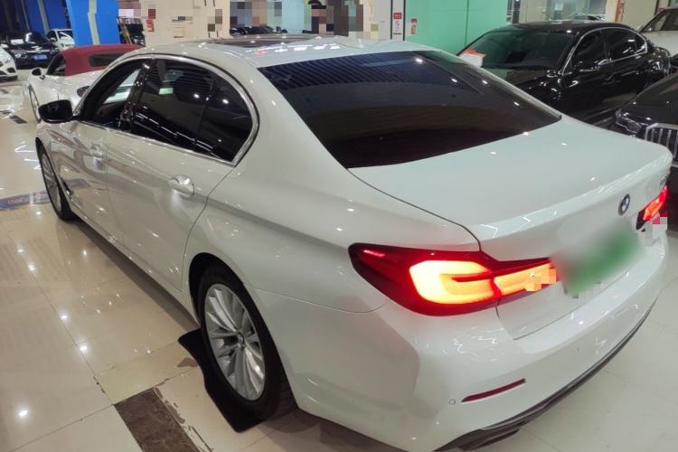 Used BMW 5 Series New Energy 2021 535Le Luxury Package Rear Left 45 Deg