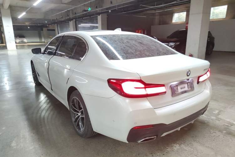 Used BMW 5 Series New Energy 2021 Restyled 535Le M Sport Package Rear Left 45 Deg