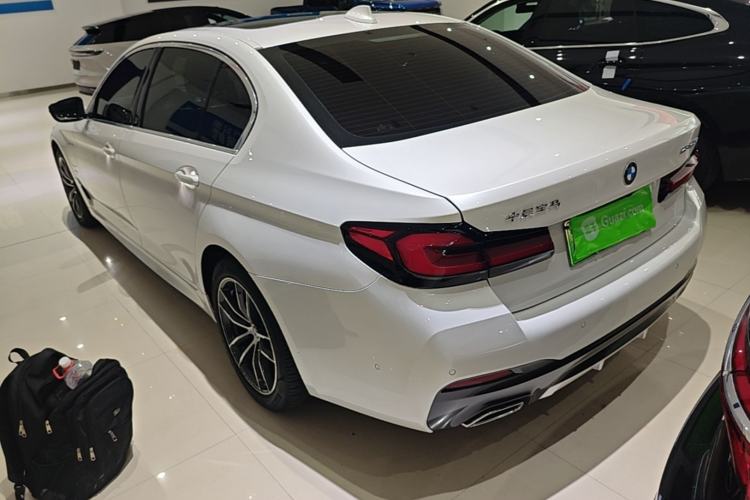 Used BMW 5 Series New Energy 2021 Restyled 535Le M Sport Package Rear Left 45 Deg