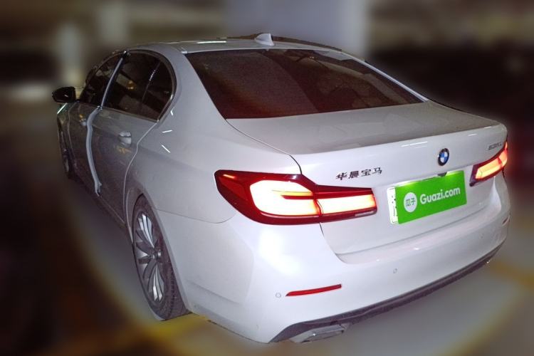 Used BMW 5 Series New Energy 2021 Updated 535Le Luxury Package Rear Left 45 Deg