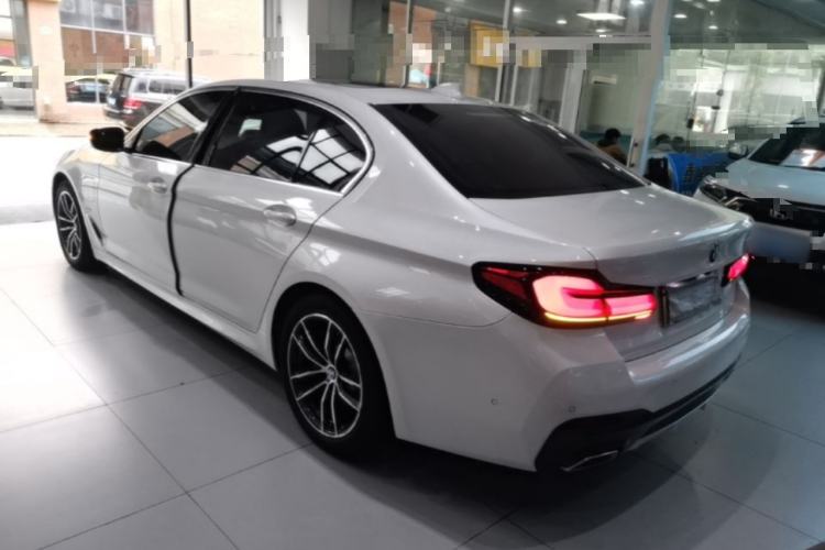Used BMW 5 Series New Energy 2021 535Le M Sport Package Rear Left 45 Deg