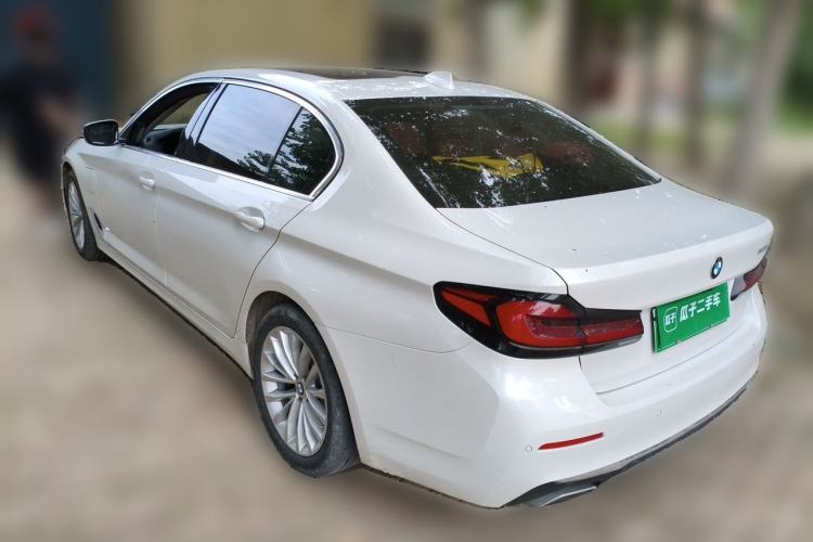 Used BMW 5 Series New Energy 2021 535Le Luxury Package Rear Left 45 Deg