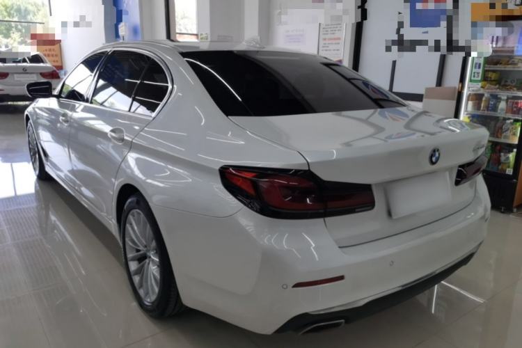Used BMW 5 Series New Energy 2021 535Le Luxury Package Rear Left 45 Deg