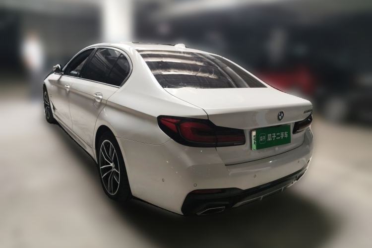 Used BMW 5 Series New Energy 2021 535Le Pioneer Edition M Sport Package Rear Left 45 Deg