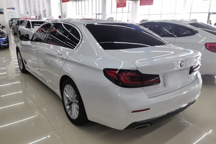 Used BMW 5 Series New Energy 2021 535Le Luxury Package Rear Left 45 Deg
