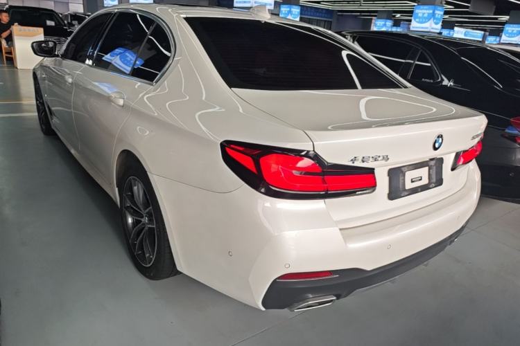 Used BMW 5 Series New Energy 2021 535Le M Sport Package Rear Left 45 Deg