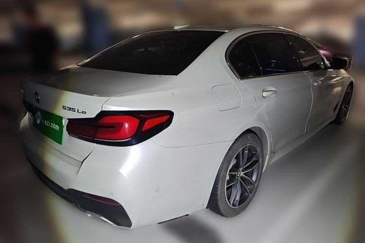 Used BMW 5 Series New Energy 2021 Restyled 535Le Pioneer Edition M Sport Package Rear Right 45 Deg