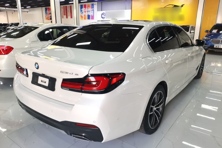 Used BMW 5 Series New Energy 2021 Restyled 535Le M Sport Package Rear Right 45 Deg