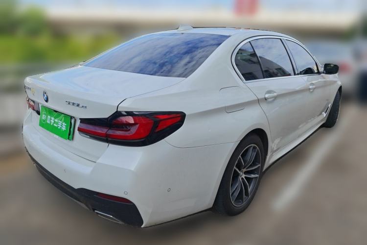 Used BMW 5 Series New Energy 2021 Restyled 535Le Pioneer Edition M Sport Package Rear Right 45 Deg