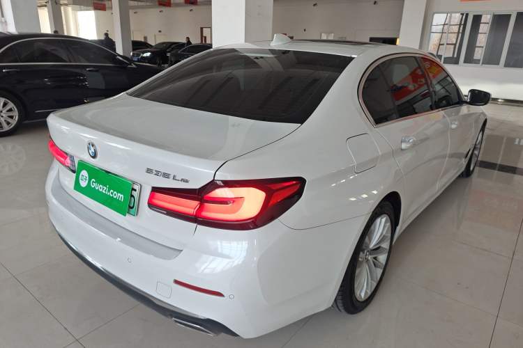 Used BMW 5 Series New Energy 2021 Updated 535Le Luxury Package Rear Right 45 Deg