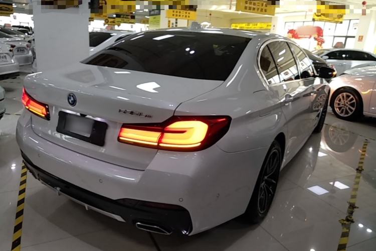 Used BMW 5 Series New Energy 2021 Restyled 535Le M Sport Package Rear Right 45 Deg