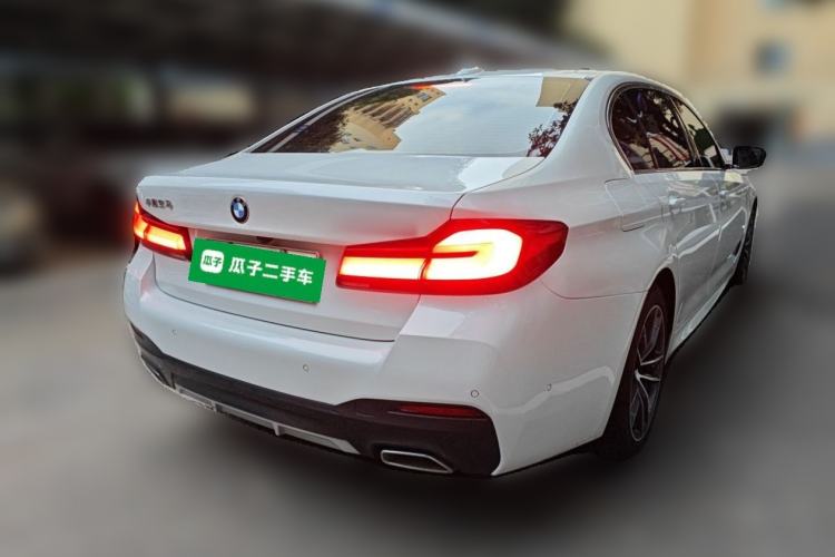 Used BMW 5 Series New Energy 2021 535Le M Sport Package Rear Right 45 Deg
