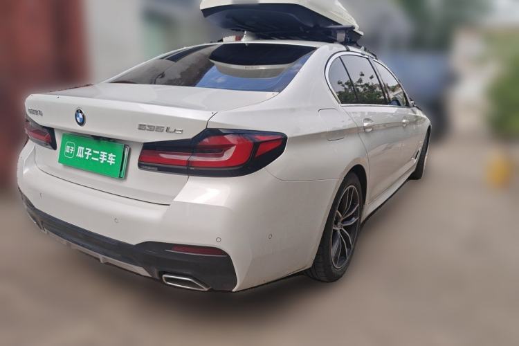 Used BMW 5 Series New Energy 2021 535Le Pioneer Edition M Sport Package Rear Right 45 Deg